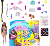 Barbie Color Reveal Tie Dye Peel Totally Neon Fashions Doll - Blue HCD25/HCD28 - Colorland Toys